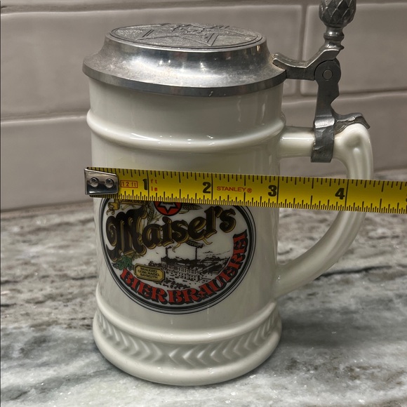 Rare Maisel's Beau Porcelain Beer Stein with Lid Numbered 249 - Picture 15 of 16